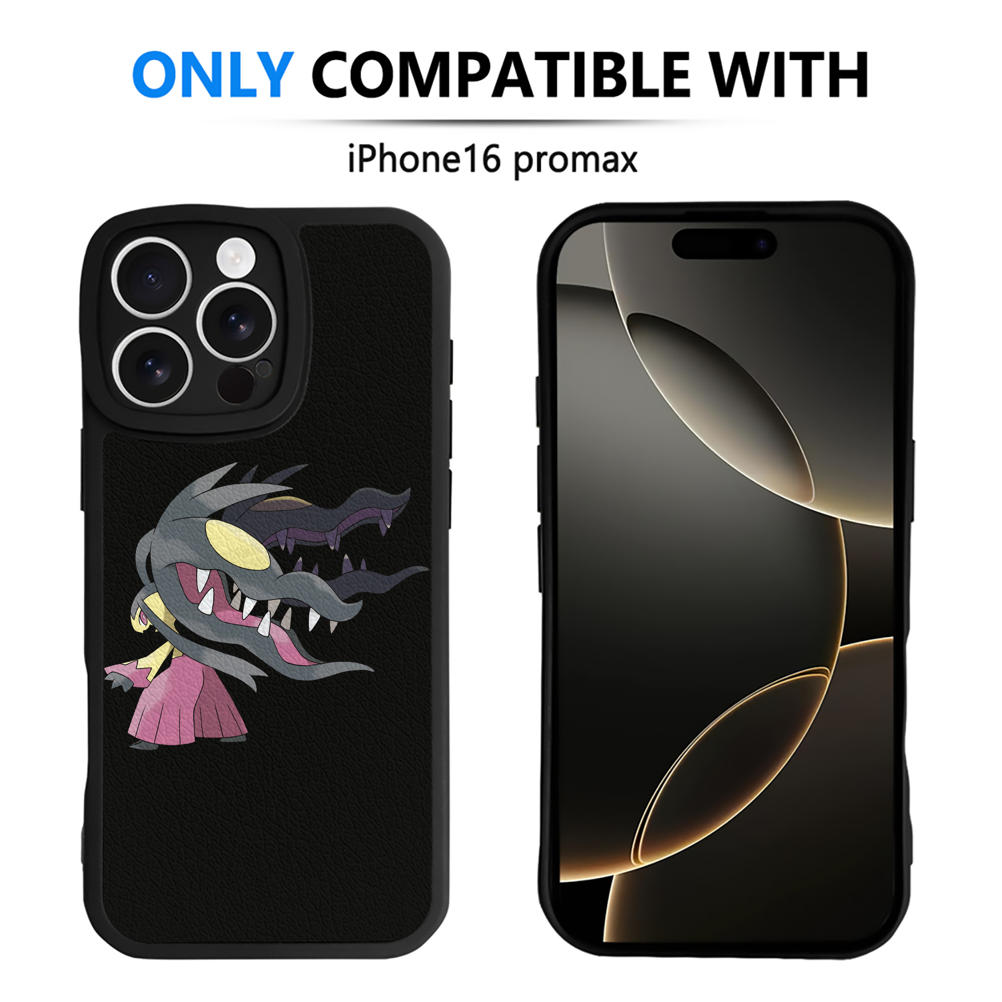 （画像用） ポケットモンスター Pokémon 【iPhone 16シリーズ対応】シリコンスマホケース（レザー調） 材質：シリコン
